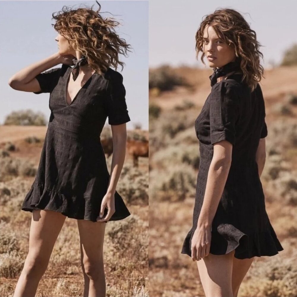 NWT Auguste the Label black Stevie Play dress